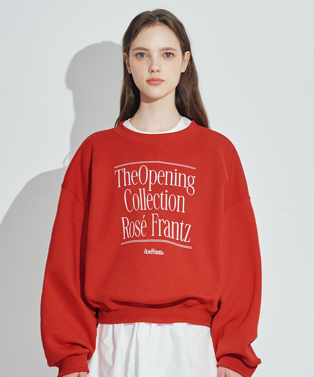 Opening Sweatshirt [Red]