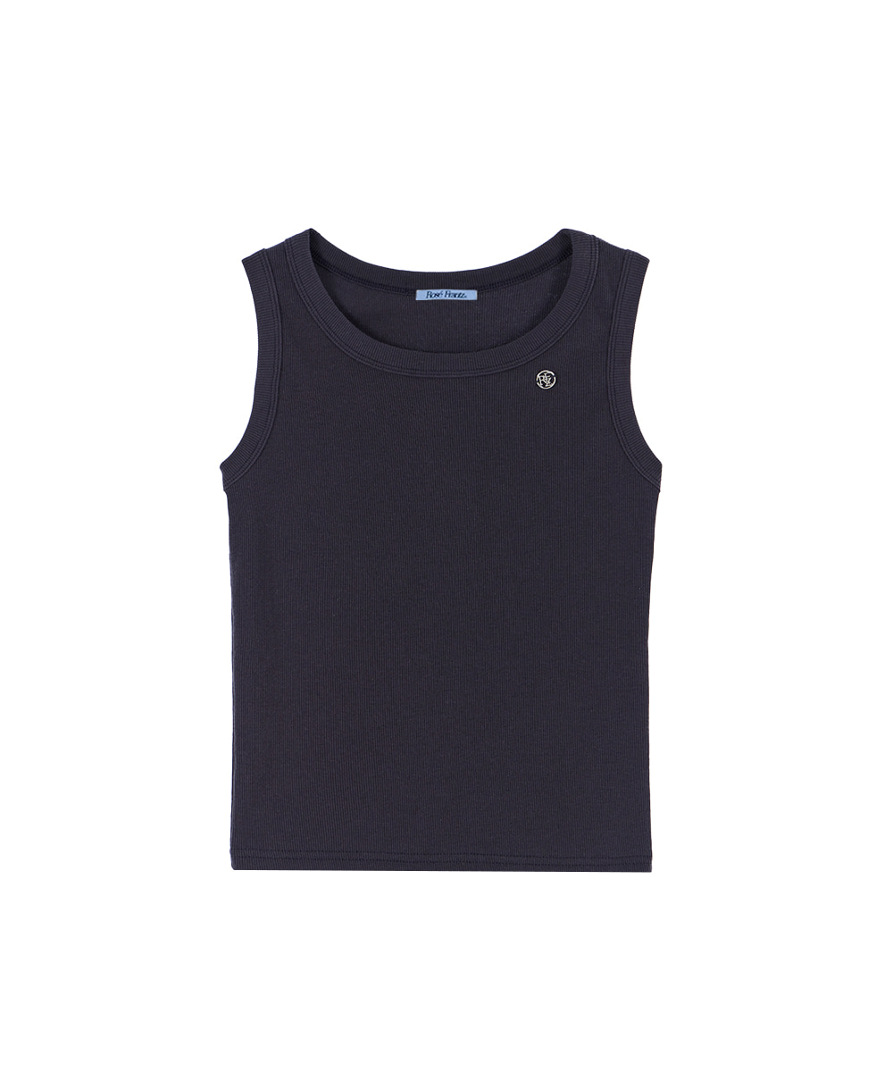 Silver Point Sleeveless [Charcoal]